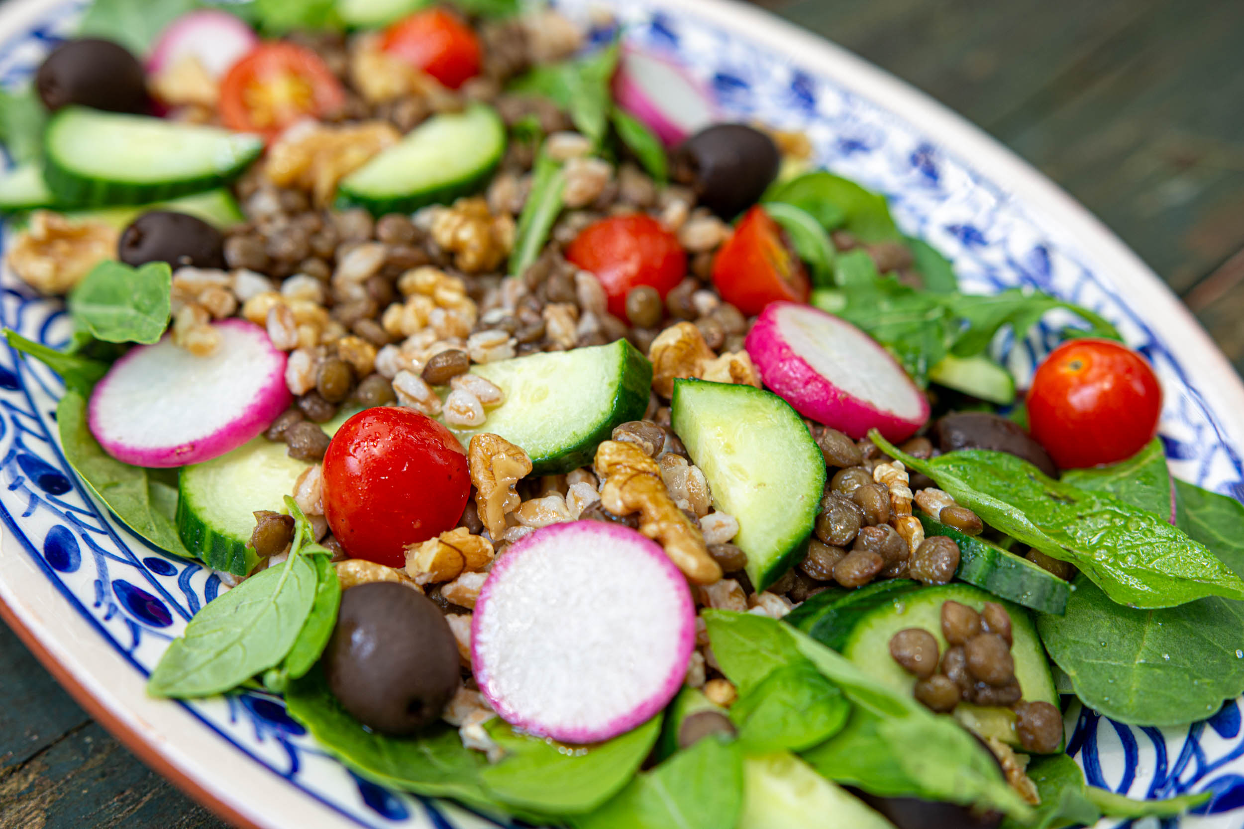 Italian Lentil Salad - Laura's Vegan Table