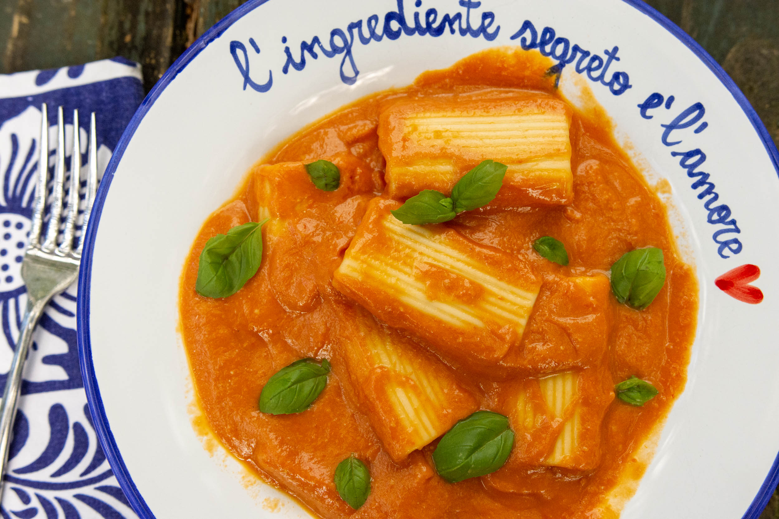 Paccheri alla Vittorio - Laura's Vegan Table