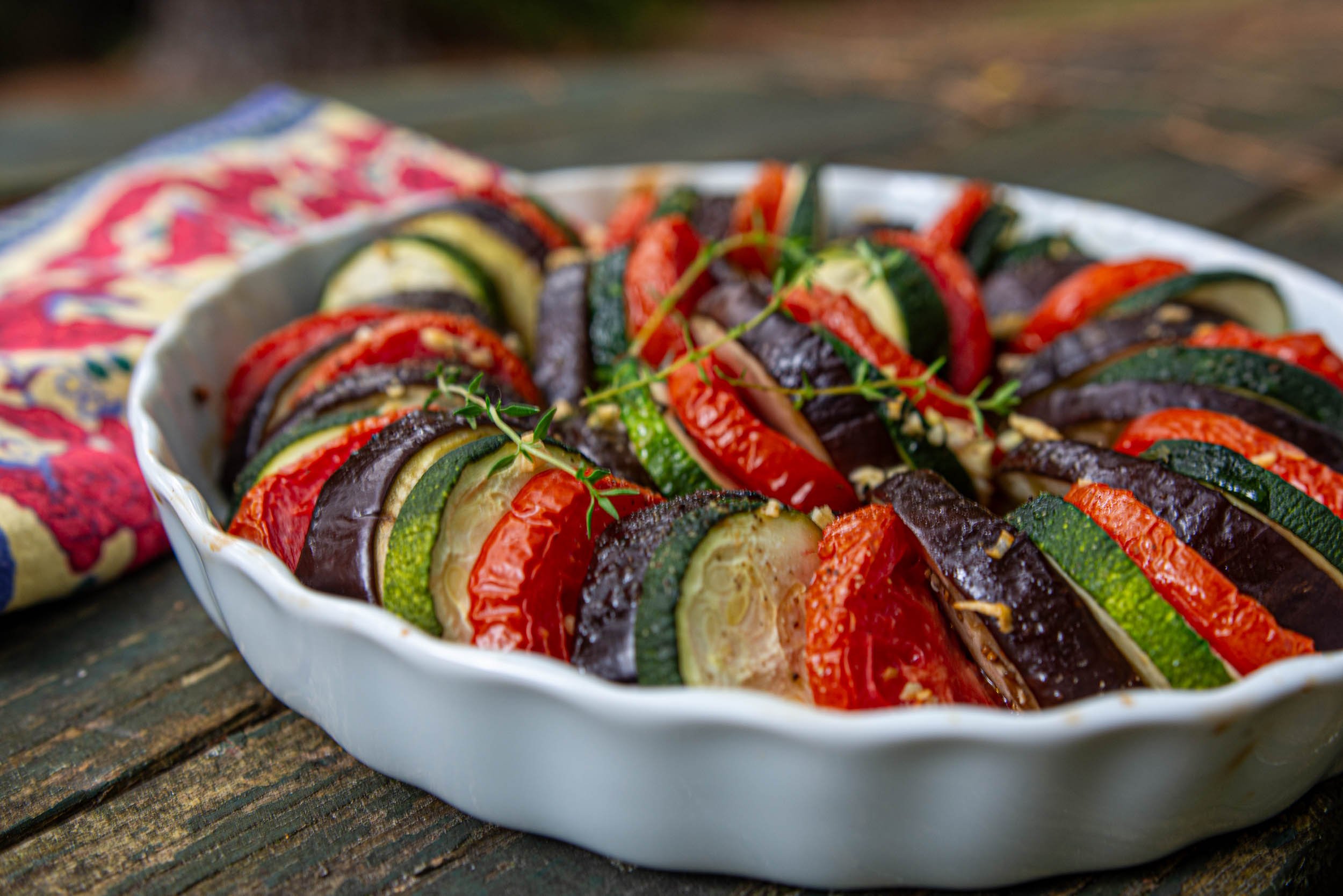 Vegetable Tian - Laura's Vegan Table