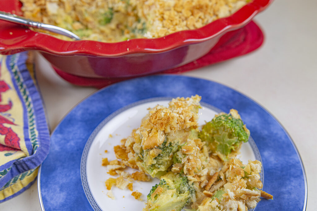 Broccoli Cheese Casserole Laura's Vegan Table