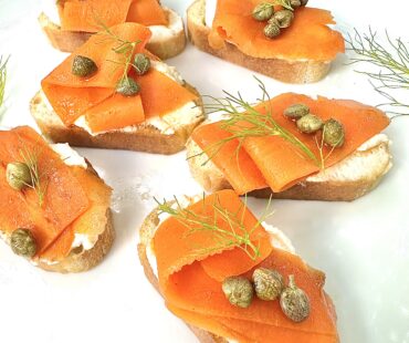 Vegan Lox + Cream Cheese