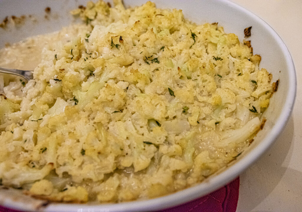 Cauliflower Gratin with Vegan Feta Laura's Vegan Table