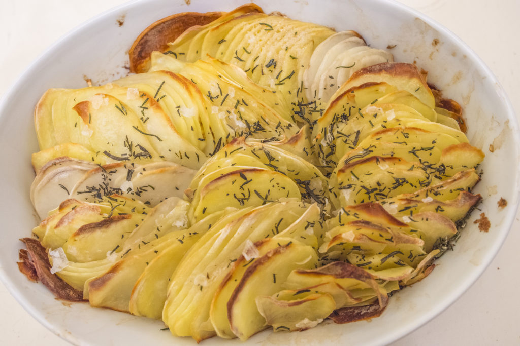 Crispy Rosemary Roasted Potatoes - Laura's Vegan Table