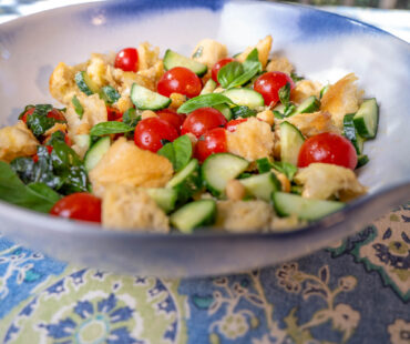 Everyday Panzanella (Italian Bread Salad)
