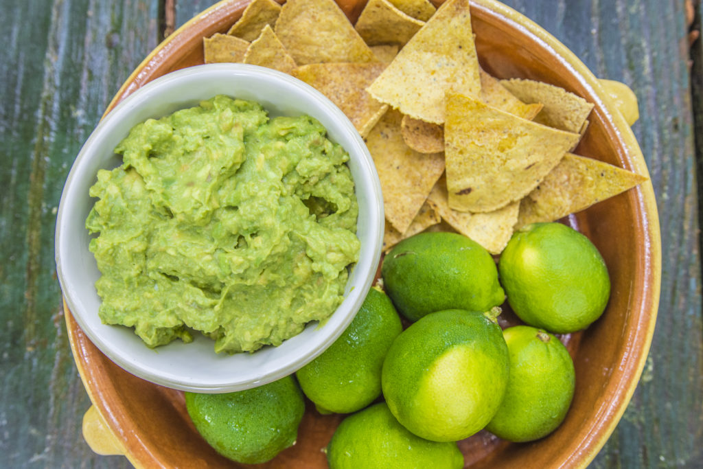 Guacamole + Homemade Tortilla Chips - Laura's Vegan Table