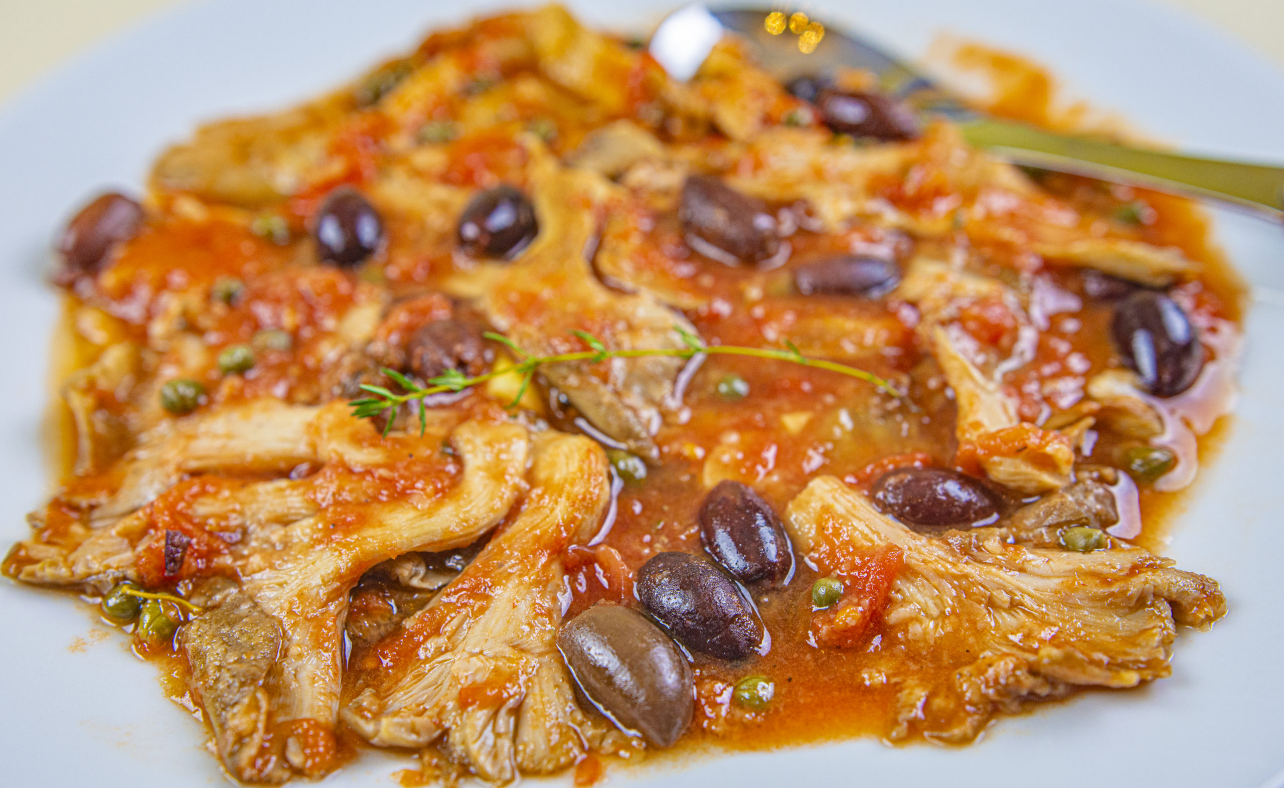 Mushroom Cacciatore - Laura's Vegan Table