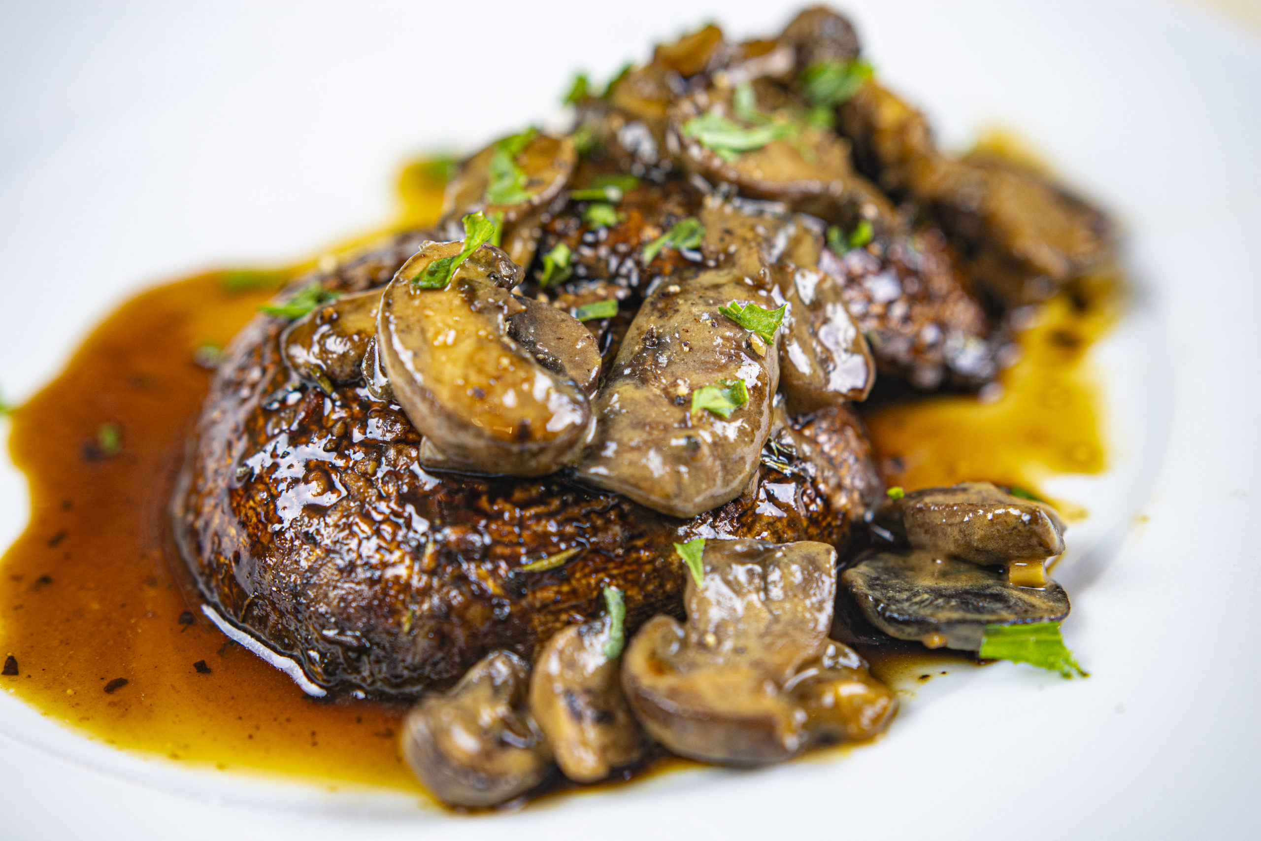 Portobello "Filet Mignon" - Laura's Vegan Table