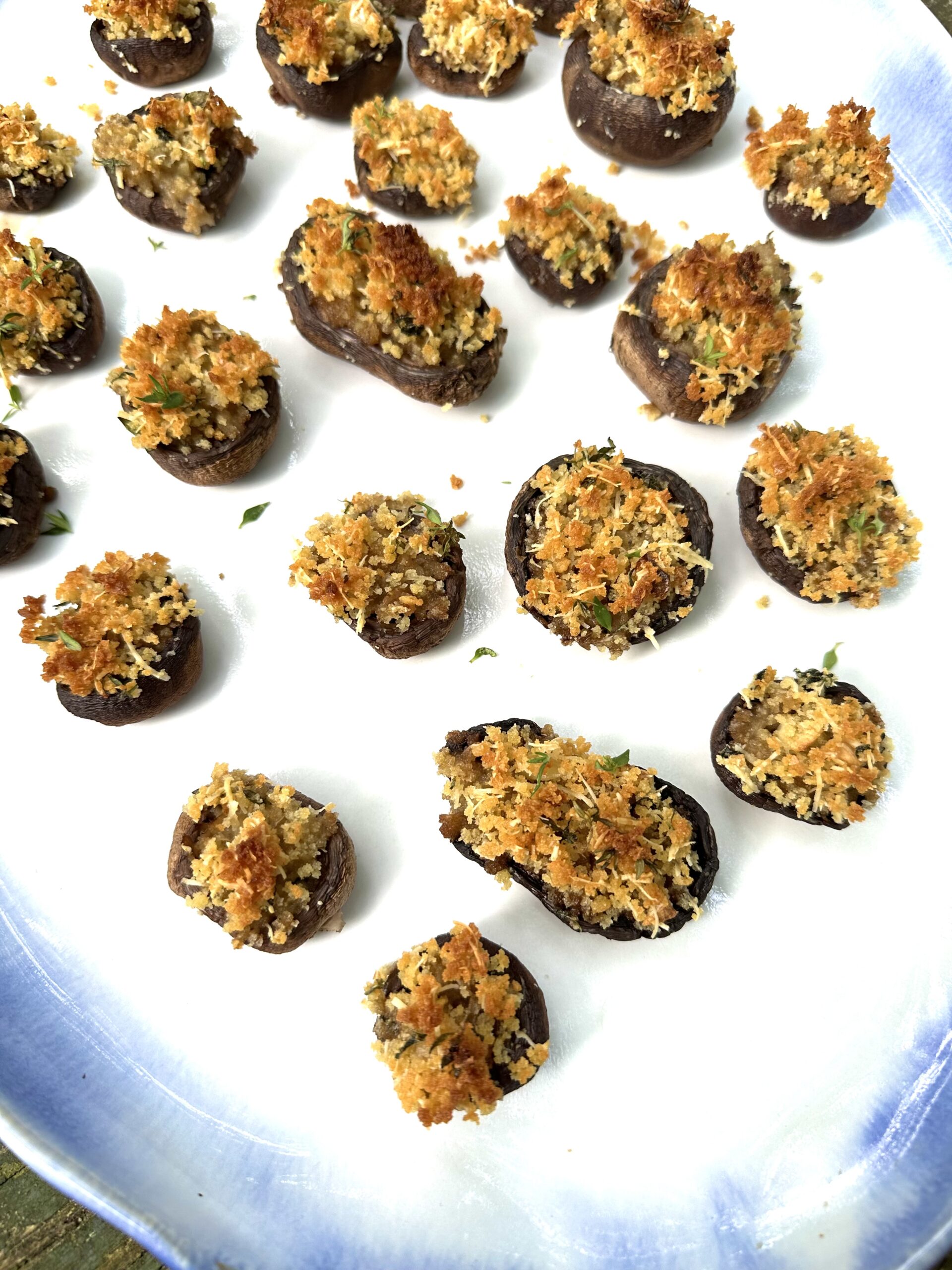 Stuffed Mushrooms - Laura's Vegan Table