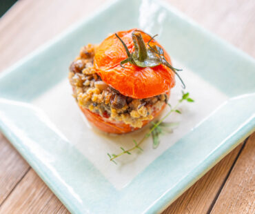 Tomates Farcies {French-Style Stuffed Tomatoes}