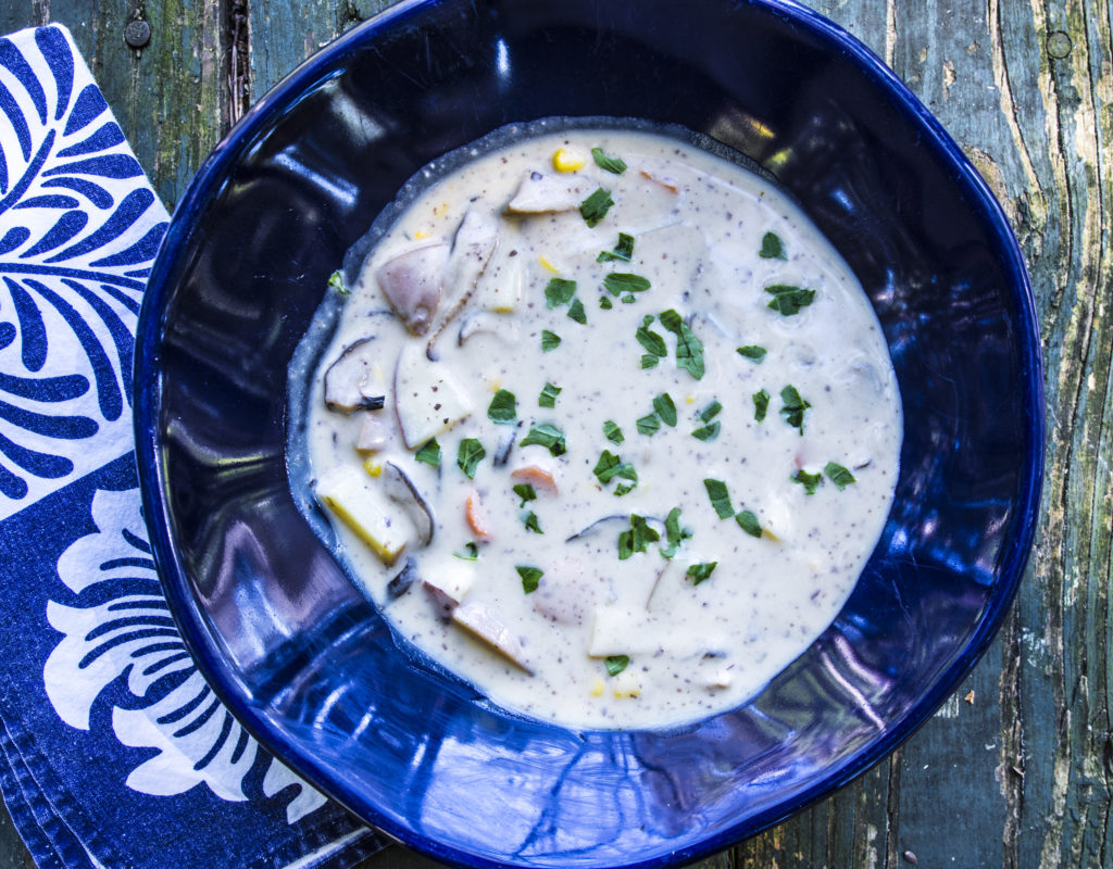 Vegan New England Clam Chowder Laura's Vegan Table