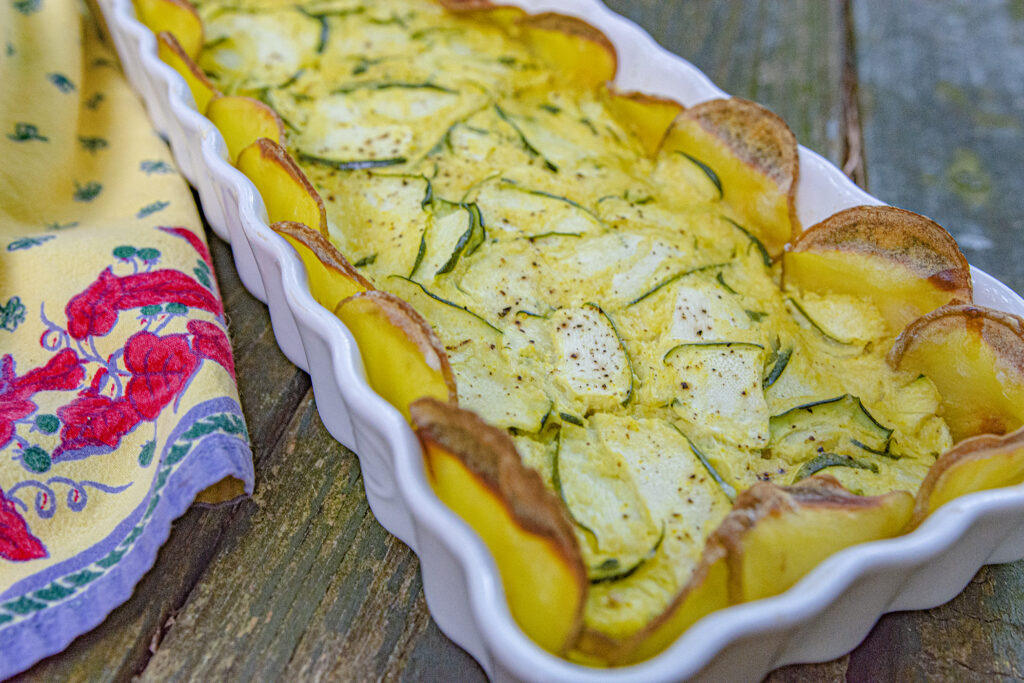 Zucchini Tart - Laura's Vegan Table